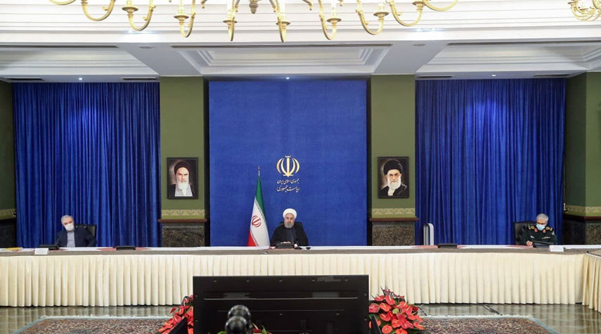 الرئيس الايراني: سنكون قادرين على إنتاج لقاح كورونا بكميات كبيرة
