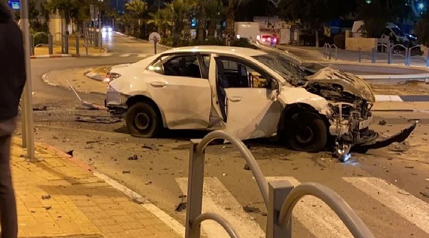 كيان الاحتلال.. انفجار سيارة مفخخة قرب تل أبيب