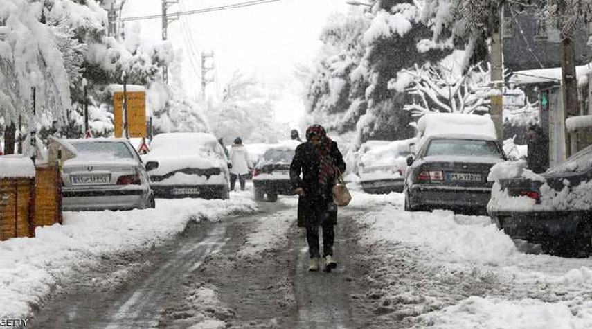 موجة من الامطار والثلوج تجتاح 23 محافظة ايرانية