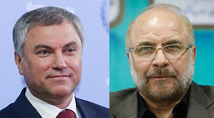 طهران وموسكو تؤكدان على تطوير التعاون البرلماني