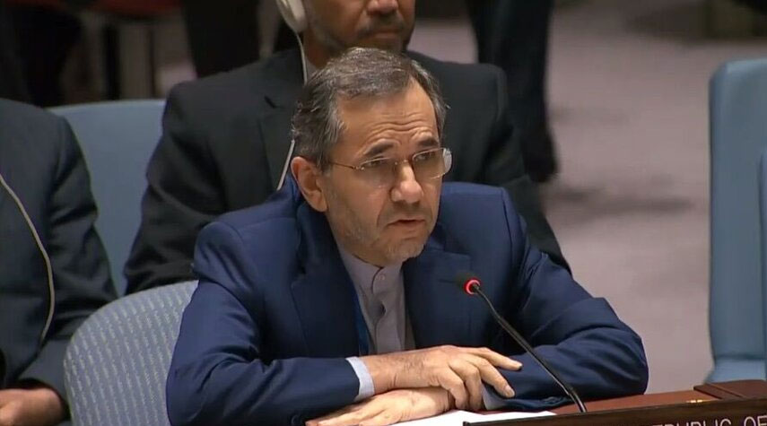 مندوب ايران بالأمم المتحدة يطالب بخروج القوات الاميركية من سوريا