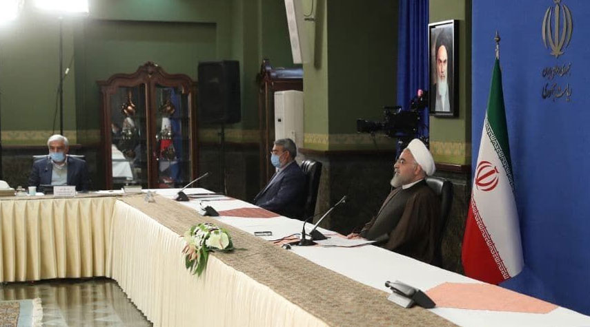 روحاني: بجهود حكومتنا وصمود شعبنا سيكسر الحظر الجائر