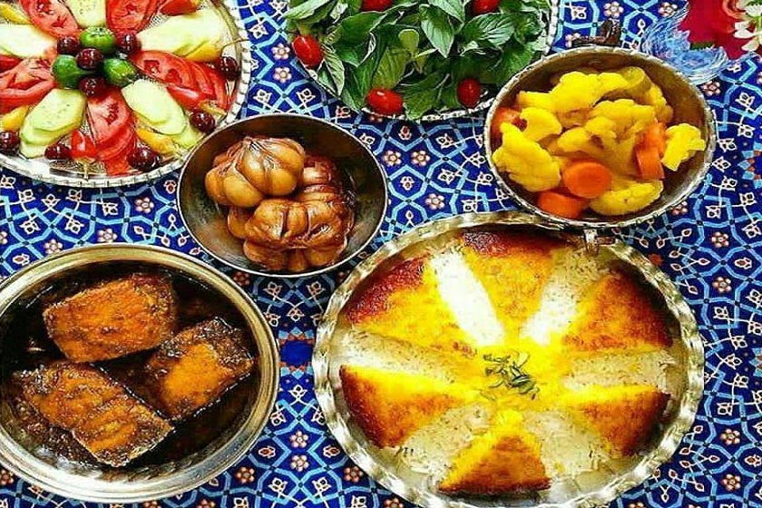 صور من إيران.. أطباق الطعام التقليدية في بوشهر