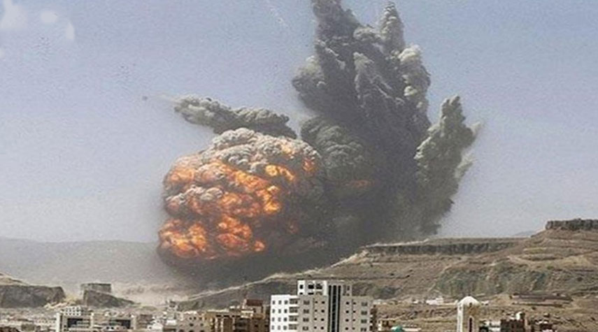 العدوان السعودي يقصف بشكل مكثف مناطق متفرقة في صعدة اليمنية