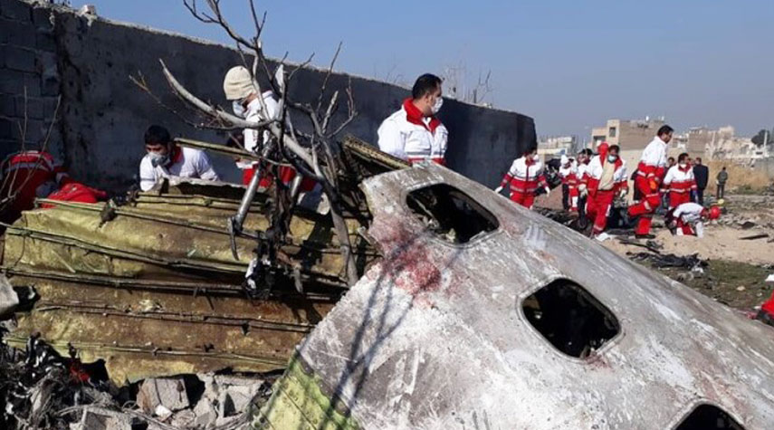 طهران تصادق على تعويضات ذوي ضحايا الطائرة الاوكرانية المنكوبة