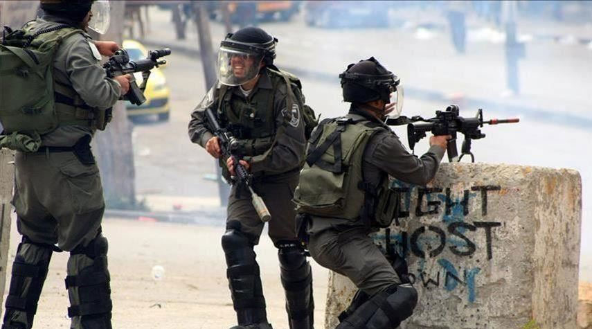 إصابة 18 فلسطينيا خلال تفريق الاحتلال مسيرة في كفر قدوم