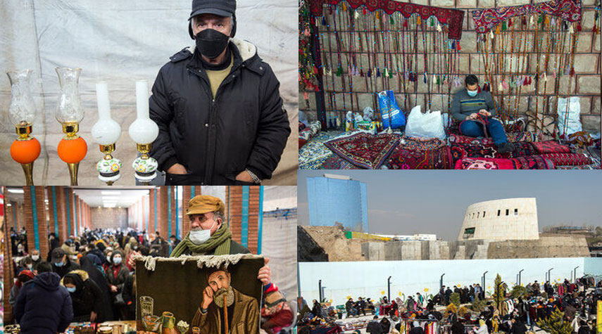 بالصور من ايران.. سوق بروانه في طهران يفتح ابوابه من جديد للزوار