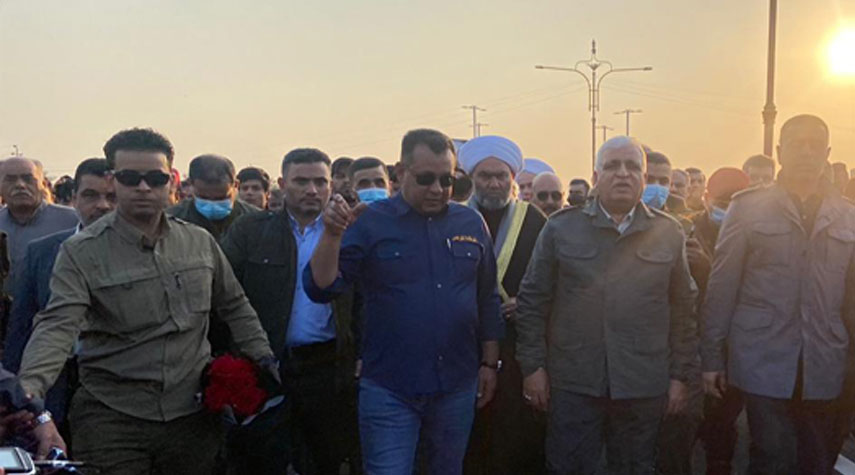 بالصور.. افتتاح شارع "الشهيد المهندس" في البصرة جنوب العراق