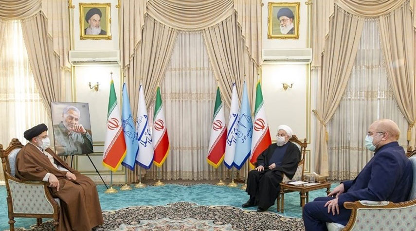 عقد اجتماع لرؤساء السلطات الثلاث في ايران