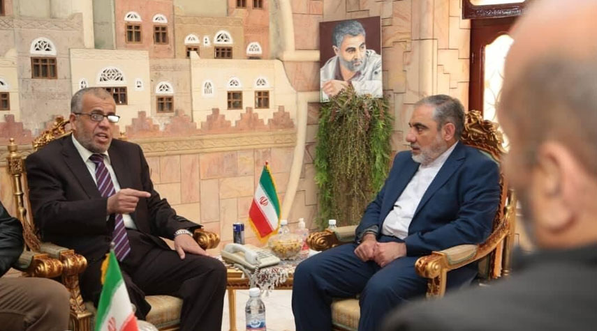 السفير الإيراني في اليمن يلتقي بممثلي الفصائل الفلسطينية