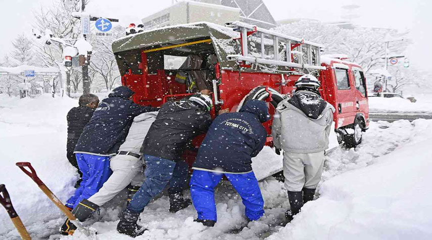 سقوط أكثر من 60 قتيلاً بسبب الثلوج في اليابان