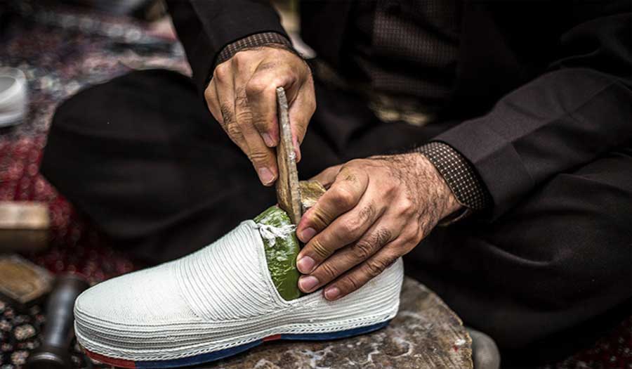كيوه.. حذاء كردستان التراثي