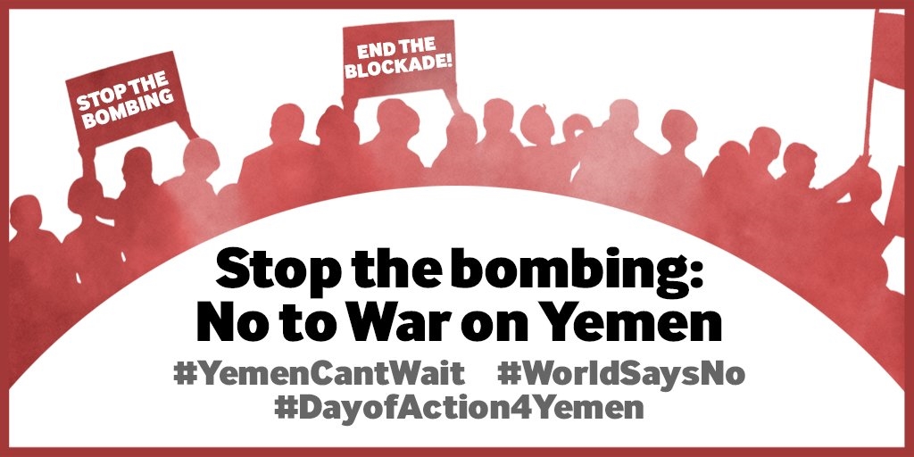 اليمن تشهد فعاليات وتظاهرات شعبية.. وحملة عالمية ضد الحرب