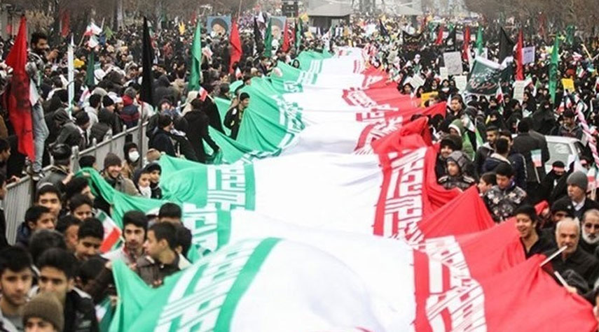 مسؤول ايراني: انطلاق المسيرات الافتراضية لاحياء ذكرى انتصار الثورة الاسلامية