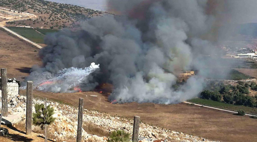 لبنان... انفجار طائرة استطلاع صهيونية في جنوب البلاد