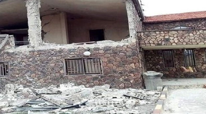 سقوط صاروخ على منزل بالسويداء السورية خلال الاعتداءات الصهيونية