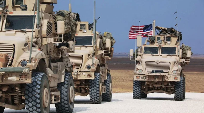 قوات الاحتلال الأمريكي تنقل معدات لوجستية لقواعدها في سوريا