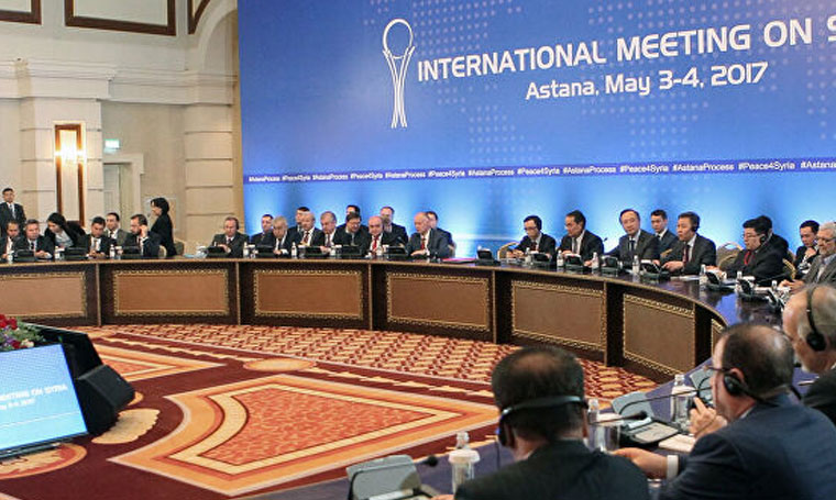افتتاح اللقاء الدولي الـ 15 ضمن صيغة أستانا حول سوريا في سوتشي