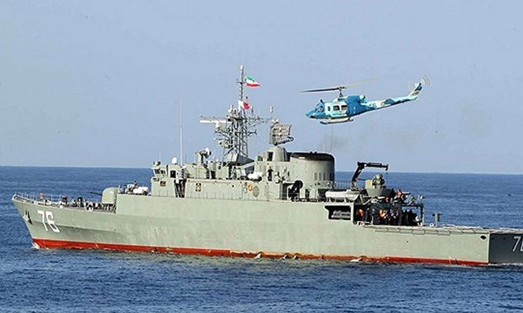 البحرية الهندية تنضم إلى المناورة المشتركة الايرانية-الروسية