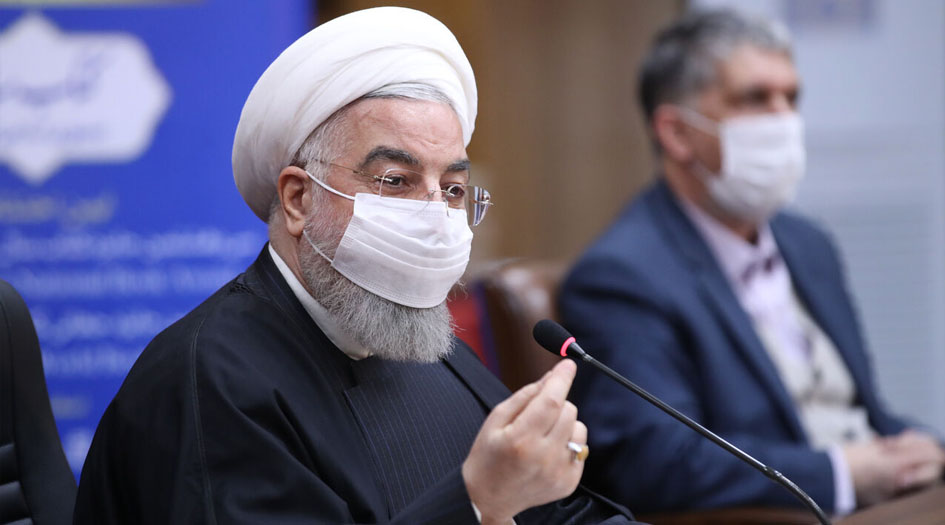 الرئيس روحاني يصف تشكيك البعض في مكافحة كورونا بأنه هراء وكذب