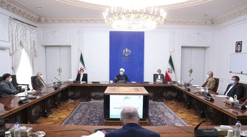 روحاني: إدارة الإيرادات والنفقات تحققت في ظروف الحرب الاقتصادية
