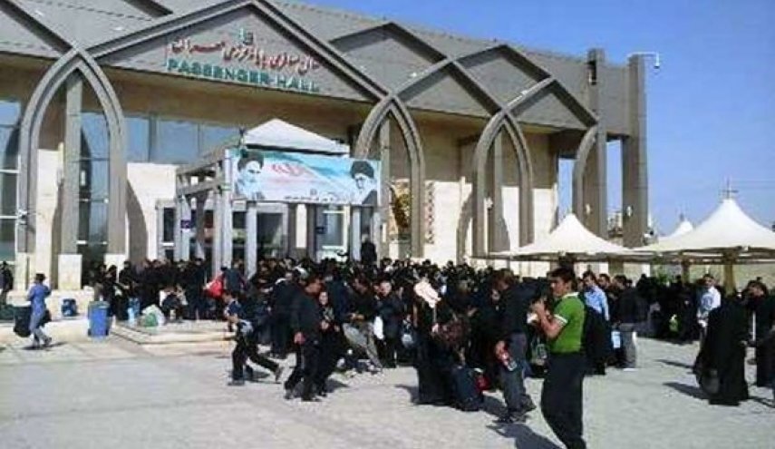 إغلاق معبر مهران على الحدود الايرانية العراقية امام المسافرين 