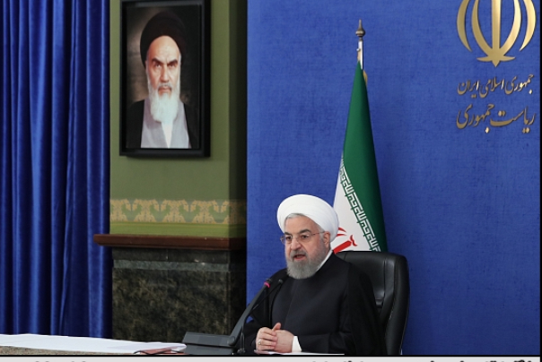 الرئيس روحاني يدعو لمضاعفة الجهود لمنع الموجة الرابعة من كورونا