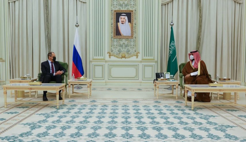 محمد بن سلمان يجتمع مع لافروف في الرياض