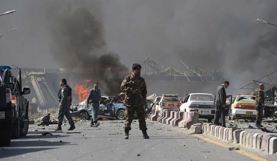 انفجار ضخم يستهدف قاعدة للقوات الخاصة في أفغانستان