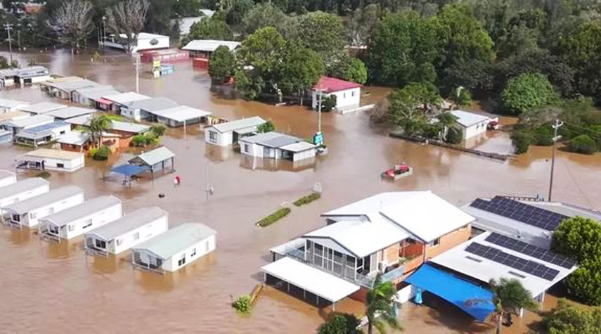إجلاء 18 ألف شخص بسبب الفيضانات في استراليا
