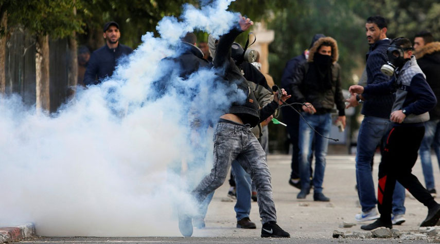 مواجهات بين الفلسطينيين وقوات الاحتلال شمال الضفة المحتلة
