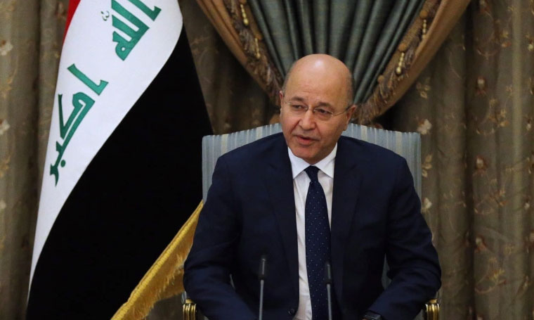 الرئيس العراقي: الحل السياسي ضروري لأزمات المنطقة