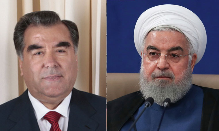 روحاني يتلقى برقية تهنئة من رئيس طاجيكستان بمناسبة عيد النوروز
