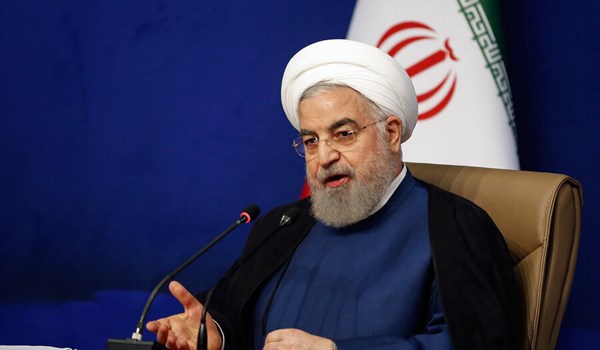 الرئيس روحاني: آثار العقوبات التي فرضها ترامب على الشعب الايراني مستمرة