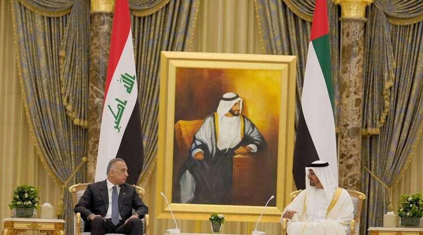 العراق والامارات يبحثان تعزيز العلاقات الثنائية