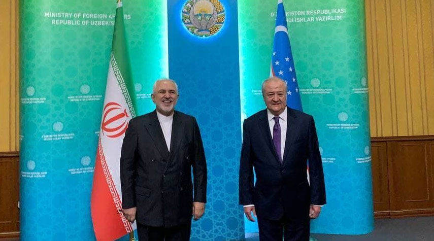مباحثات بين وزير الخارجية الايراني ونظيره الأوزبكي في طشقند