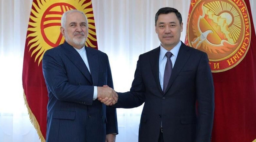 وزير الخارجية الإيراني يغرد حول لقاءاته في قرغيزيا