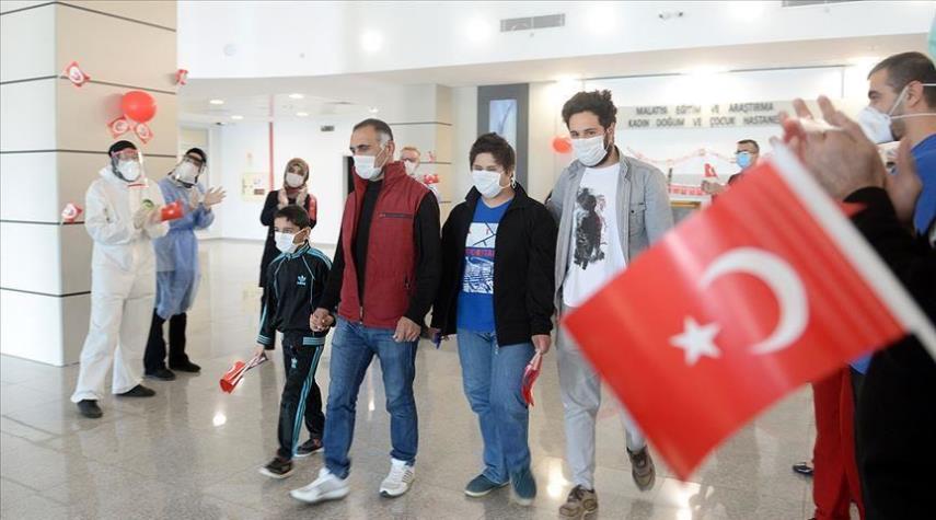 تسجيل 54740 إصابة جديدة بفيروس كورونا في تركيا