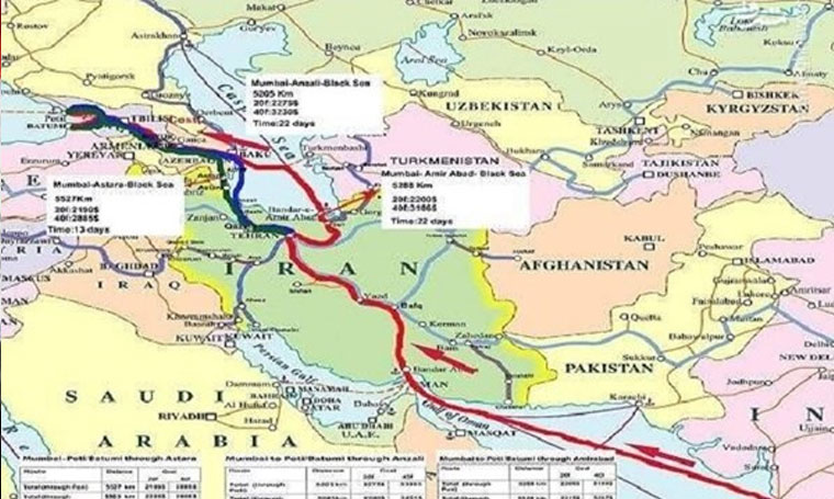 دبلوماسي ايراني يدعو الى تفعيل ممر "شمال-جنوب" بدلاً عن قناة السويس