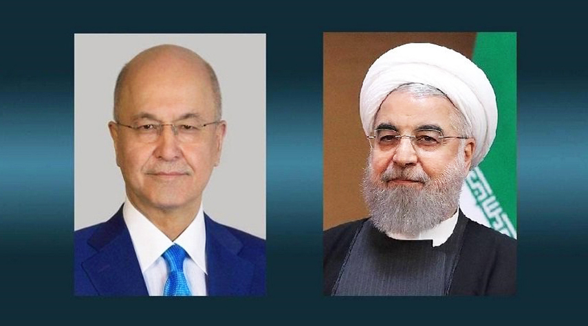 الرئيس الايراني: أمن العراق أمننا ونعارض أي تدخل اجنبي في شؤونه