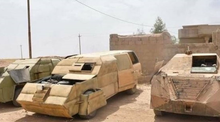 العثور على مصنع للسيارات المفخخة في الموصل بالعراق