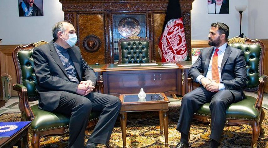 ايران وافغانستان تؤكدان على أهمية تعزيز العلاقات الثنائية