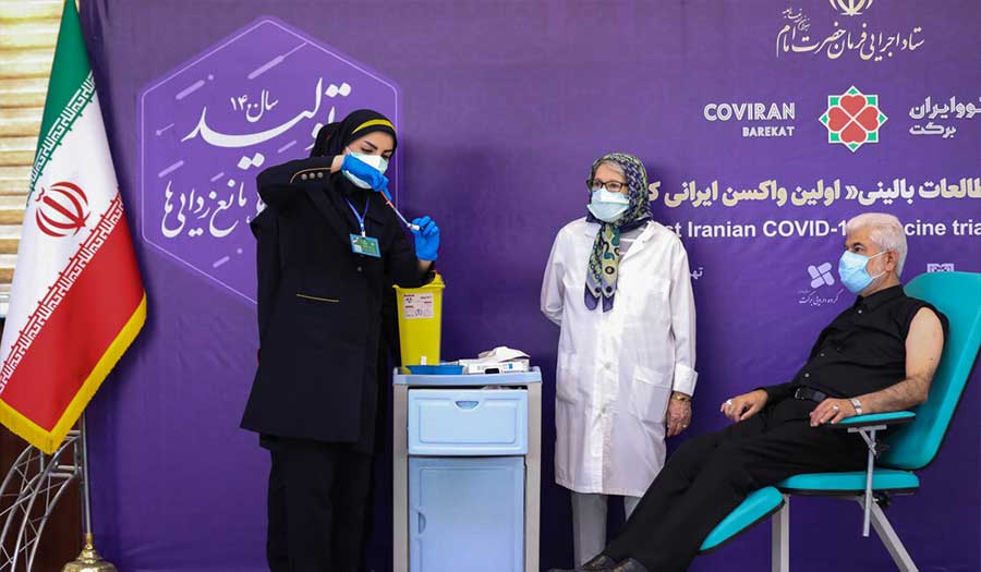 صور.. إنطلاق المرحلة الثالثة من التجارب السريرية للقاح "كوو إيران بركة"