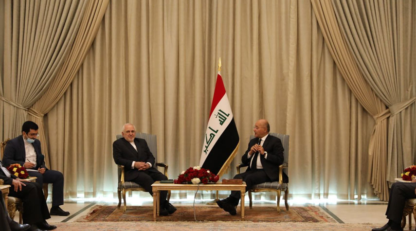 وزير الخارجية الايراني: نرحب بدور العراق المحوري في المنطقة