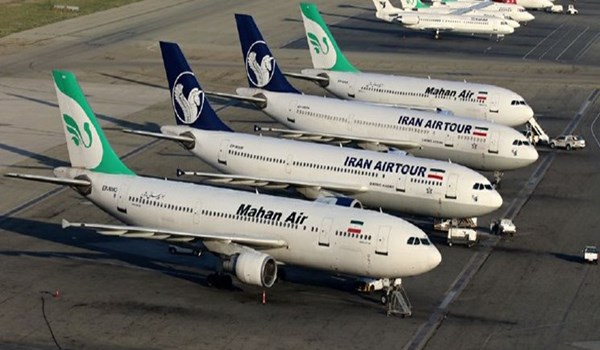 ايران تحظر الرحلات الجوية الى 15 بلدا بسبب كورونا