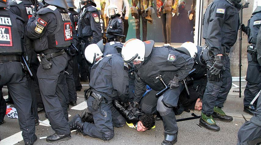 إصابة أكثر من 50 شرطياً واعتقال 250 متظاهراً في أعمال شغب بألمانيا