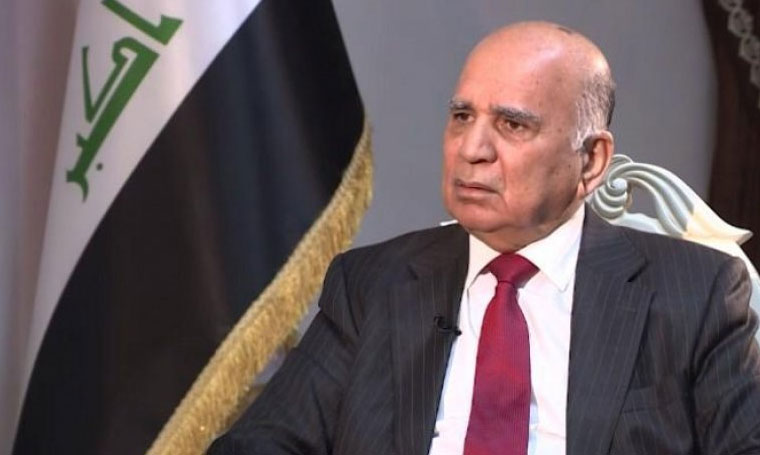 وزير الخارجية العراقي يدعو رئيس وزراء ايطاليا لزيارة بلاده