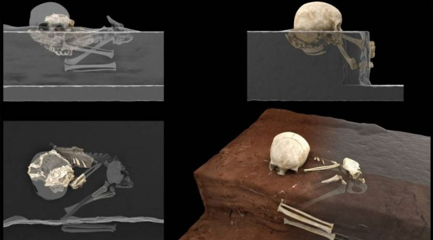 بالصور..أقدم رفات بشري في أفريقيا لرضيع يعود لـ 78 ألف سنة