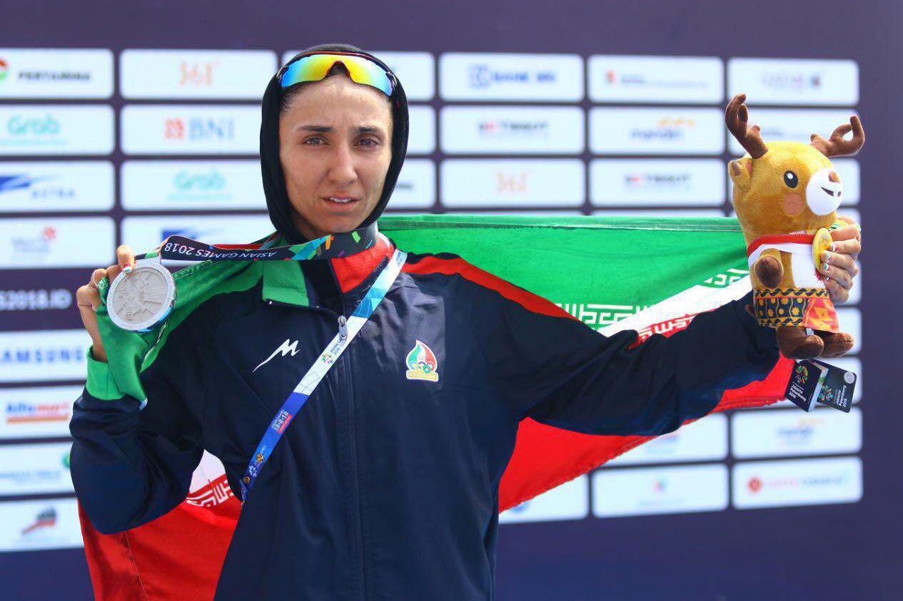 لاعبة التجديف الإيرانية تحرز حصة أولمبياد طوكيو
