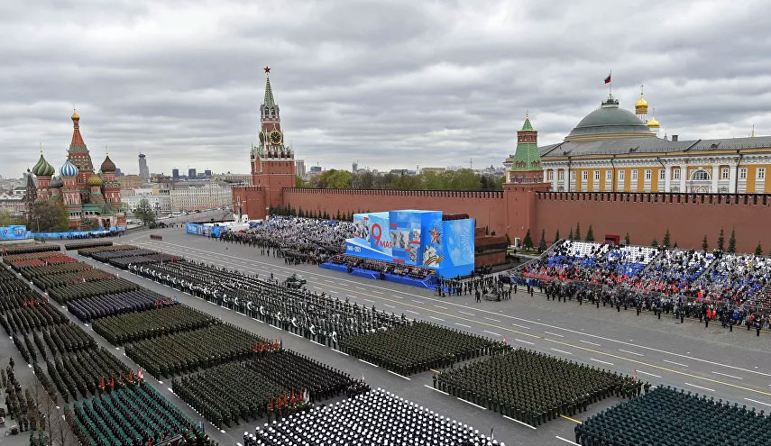 عرض عسكري في موسكو بذكرى النصر على النازية